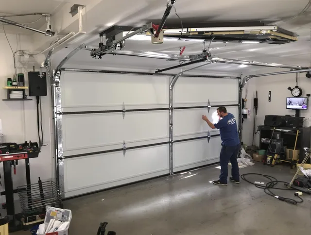 Professional garage door repair service by North Tustin Garage Door Repair in North Tustin
