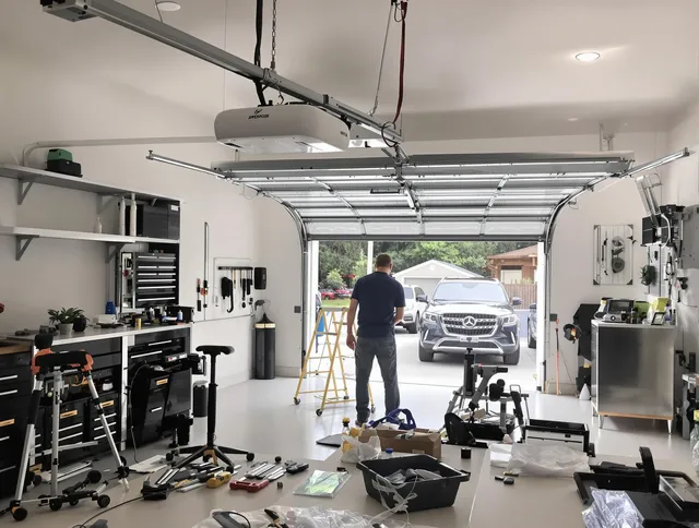 Garage door opener installation by North Tustin Garage Door Repair in North Tustin