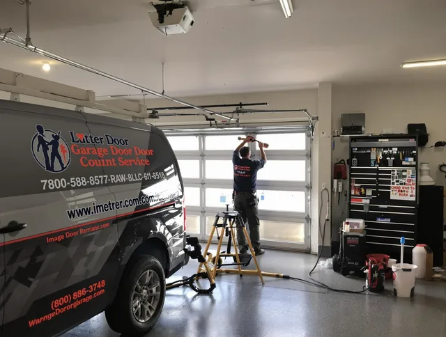 North Tustin Garage Door Repair team performing same-day garage door repair in North Tustin
