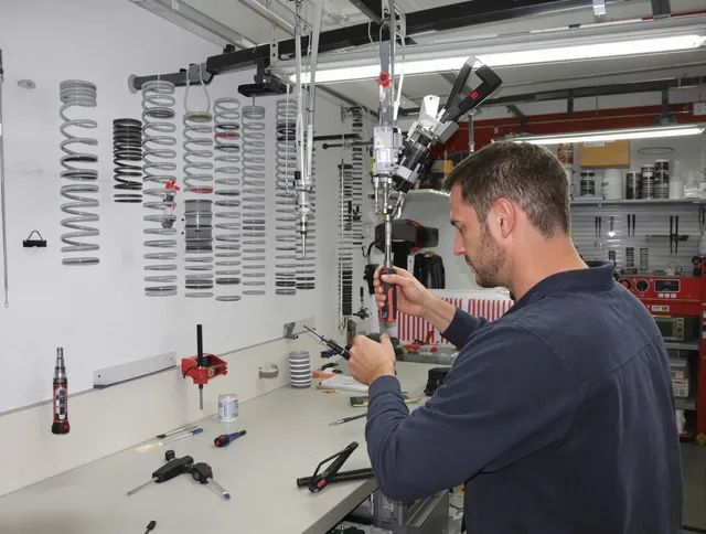 North Tustin Garage Door Repair safety certified technician performing precision spring replacement in North Tustin